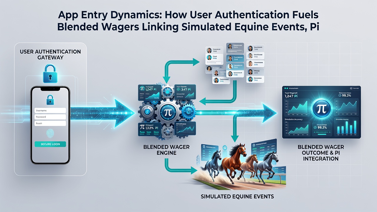 User dashboard displaying blended accumulator with virtual horse racing, live football, and casino bonus options on a smartphone screen