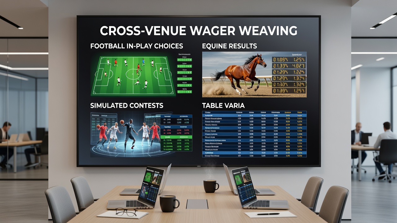 User navigating between football live bets, horse racing results, and casino tables on a smartphone screen