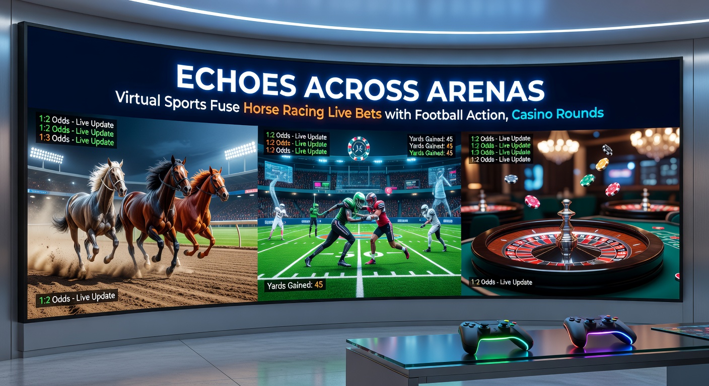 Mobile screen capturing a seamless transition from live horse racing odds to virtual football match and casino reward popup