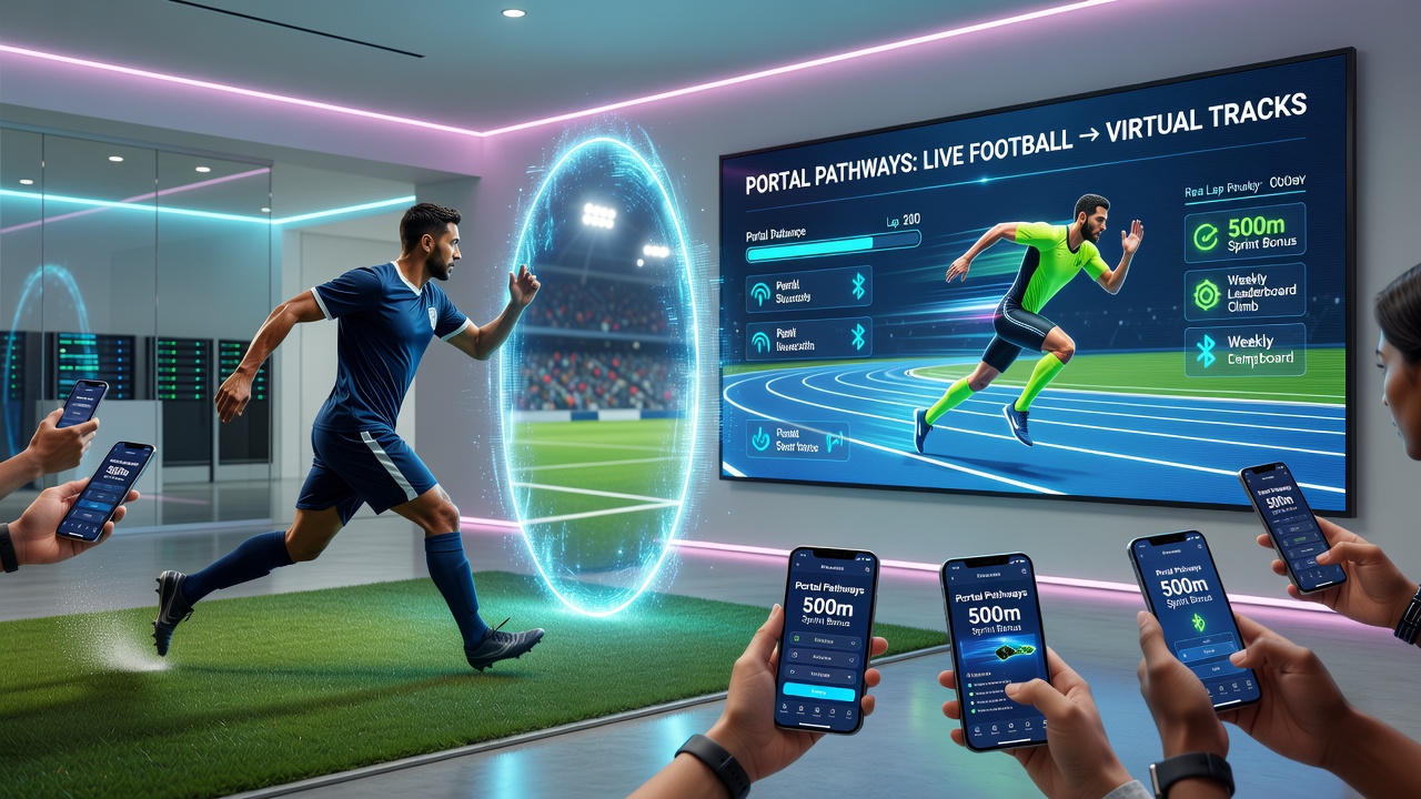 User dashboard displaying accumulated incentives across football and virtual racing sections with progress indicators